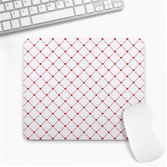 Hearts Pattern Love Design Large Mousepads