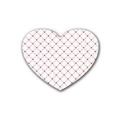 Hearts Pattern Love Design Rubber Coaster (Heart) 