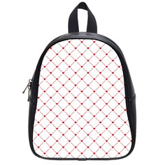 Hearts Pattern Love Design School Bag (Small)