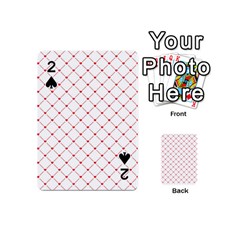 Hearts Pattern Love Design Playing Cards 54 (Mini) 