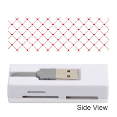 Hearts Pattern Love Design Memory Card Reader (Stick) 