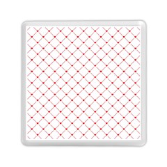 Hearts Pattern Love Design Memory Card Reader (Square) 