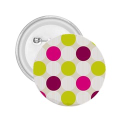 Polka Dots Spots Pattern Seamless 2 25  Buttons by Celenk