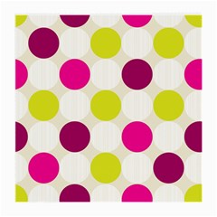 Polka Dots Spots Pattern Seamless Medium Glasses Cloth (2-side) by Celenk