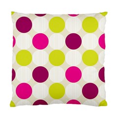 Polka Dots Spots Pattern Seamless Standard Cushion Case (one Side) by Celenk