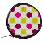 Polka Dots Spots Pattern Seamless Mini Makeup Bags Back