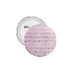 Vintage Pink Music Notes 1 75  Buttons by Celenk