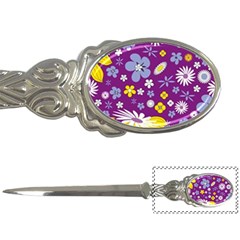 Floral Flowers Wallpaper Paper Letter Openers