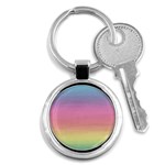 Background Watercolour Design Paint Key Chains (Round)  Front