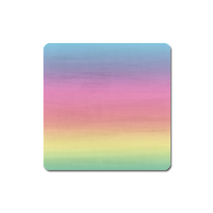 Background Watercolour Design Paint Square Magnet