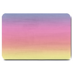 Background Watercolour Design Paint Large Doormat  by Celenk