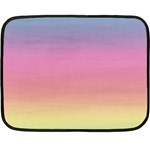 Background Watercolour Design Paint Fleece Blanket (Mini) 35 x27  Blanket