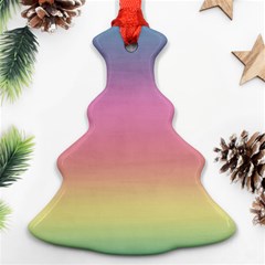 Background Watercolour Design Paint Ornament (Christmas Tree) 