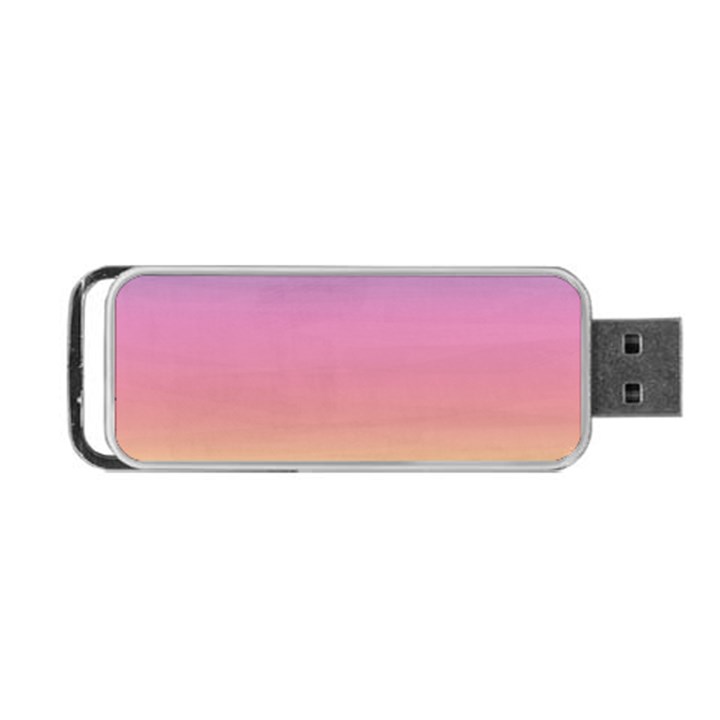 Background Watercolour Design Paint Portable USB Flash (Two Sides)