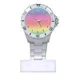 Background Watercolour Design Paint Plastic Nurses Watch Front