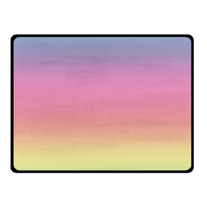 Background Watercolour Design Paint Double Sided Fleece Blanket (Small) 