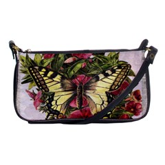 Vintage Butterfly Flower Shoulder Clutch Bags by Celenk