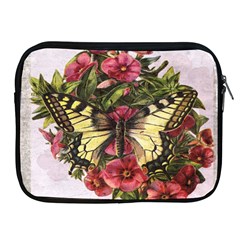 Vintage Butterfly Flower Apple Ipad 2/3/4 Zipper Cases by Celenk