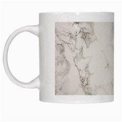 Marble Background Backdrop White Mugs by Celenk