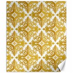 Gold Pattern Wallpaper Fleur Canvas 20  x 24   19.57 x23.15  Canvas - 1