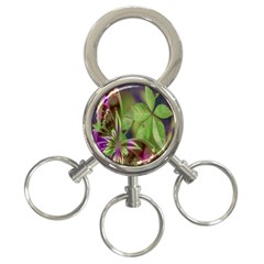 Arrangement Butterfly Aesthetics 3-ring Key Chains by Celenk