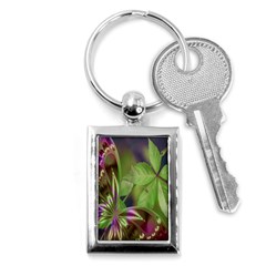 Arrangement Butterfly Aesthetics Key Chains (rectangle)  by Celenk