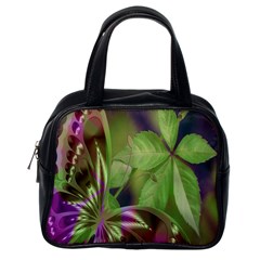 Arrangement Butterfly Aesthetics Classic Handbags (one Side) by Celenk