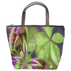 Arrangement Butterfly Aesthetics Bucket Bags by Celenk