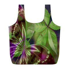 Arrangement Butterfly Aesthetics Full Print Recycle Bags (l)  by Celenk