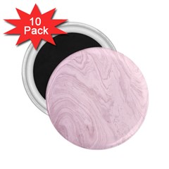 Marble Background Texture Pink 2 25  Magnets (10 Pack)  by Celenk