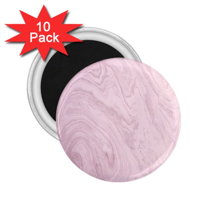 Marble Background Texture Pink 2.25  Magnets (10 pack) 