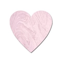 Marble Background Texture Pink Heart Magnet by Celenk