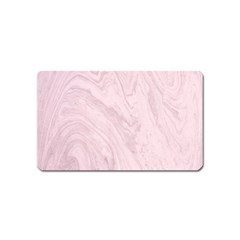 Marble Background Texture Pink Magnet (name Card) by Celenk