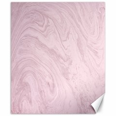 Marble Background Texture Pink Canvas 8  X 10  by Celenk