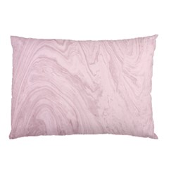 Marble Background Texture Pink Pillow Case by Celenk