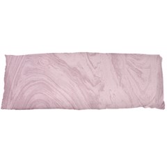 Marble Background Texture Pink Body Pillow Case Dakimakura (two Sides) by Celenk