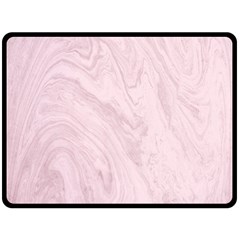 Marble Background Texture Pink Double Sided Fleece Blanket (large)  by Celenk