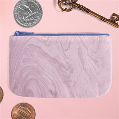 Marble Background Texture Pink Large Coin Purse by Celenk