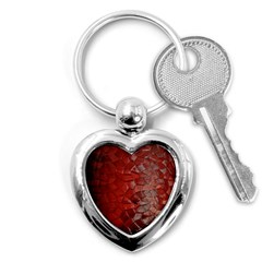 Pattern Backgrounds Abstract Red Key Chains (heart)  by Celenk