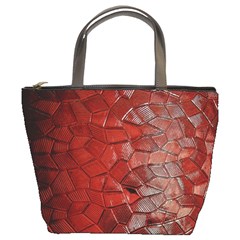 Pattern Backgrounds Abstract Red Bucket Bags by Celenk