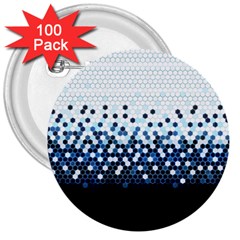 Tech Camouflage 3  Buttons (100 Pack)  by jumpercat