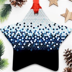 Tech Camouflage Star Ornament (two Sides) by jumpercat