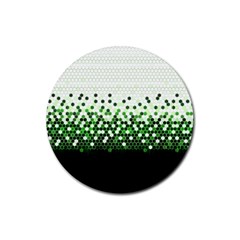 Tech Camouflage 2 Rubber Coaster (round)  by jumpercat