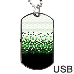 Tech Camouflage 2 Dog Tag Usb Flash (two Sides) by jumpercat