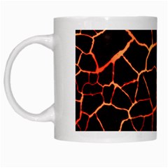 Magma White Mugs by jumpercat