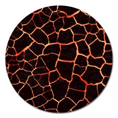 Magma Magnet 5  (round) by jumpercat