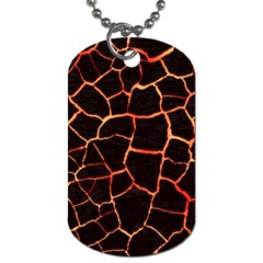 Magma Dog Tag (two Sides) by jumpercat