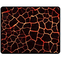 Magma Double Sided Fleece Blanket (medium)  by jumpercat