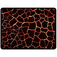 Magma Double Sided Fleece Blanket (large)  by jumpercat