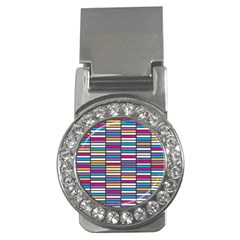 Color Grid 01 Money Clips (cz) 